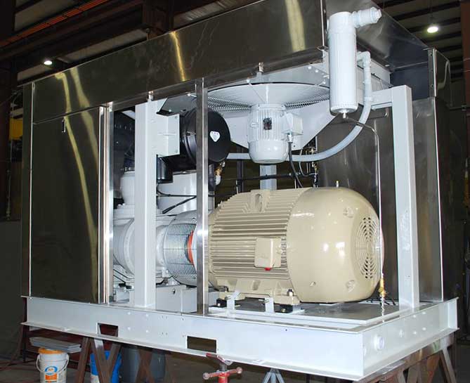 Oil Flooded Rotary Screw Compressor