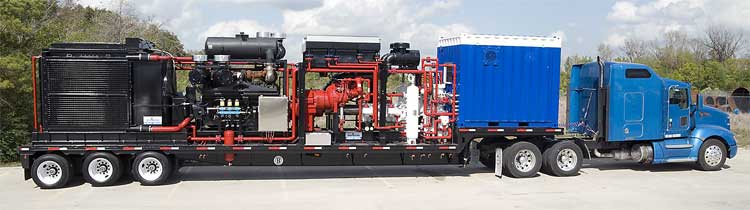 Trailer Mounted Mobile Nitrogen Generation System